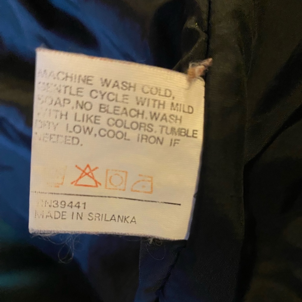 90s Pacific Trail Canvas Leather Outdoor Field Jacket with Hood in Black Size M - Picture 13 of 13